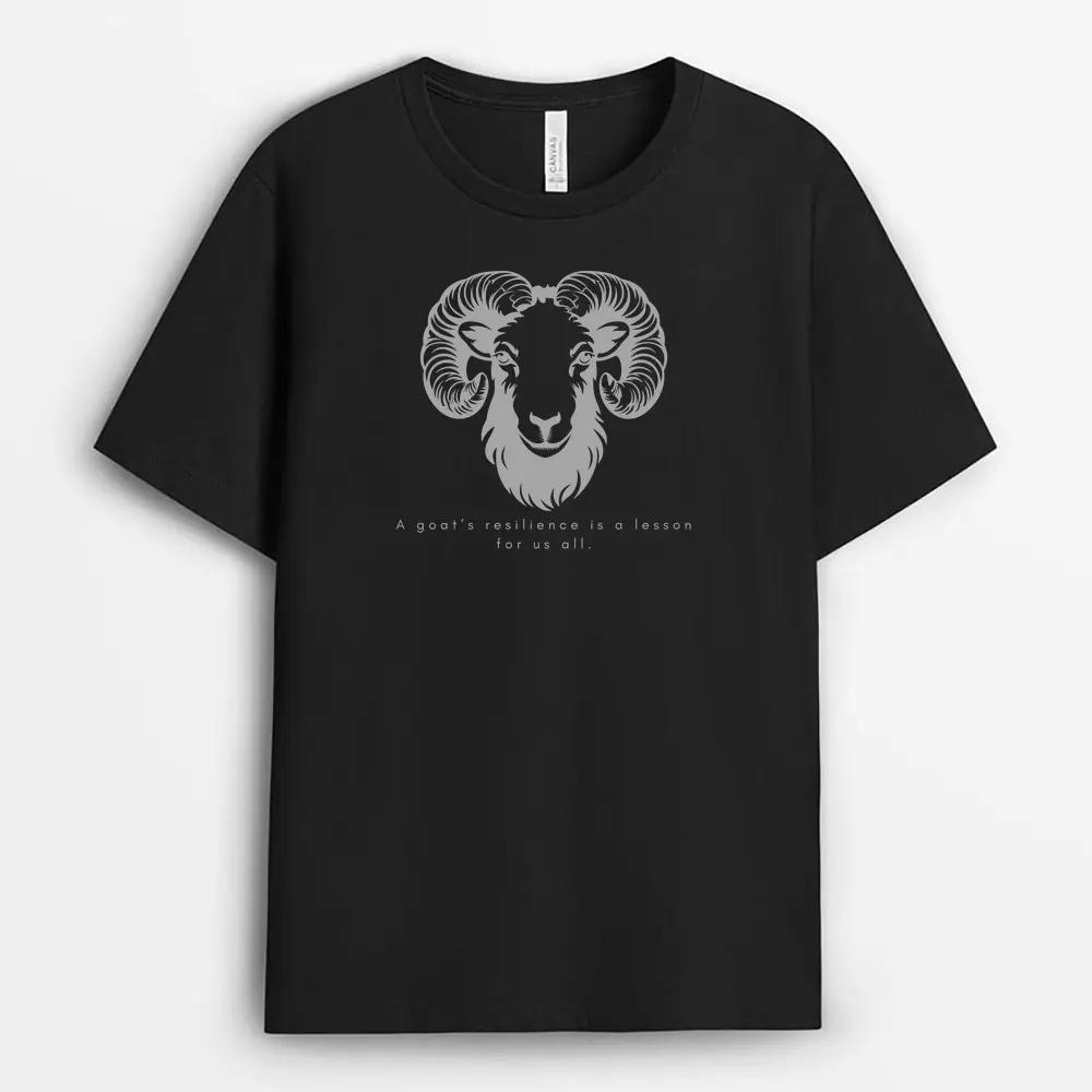 A Goats Resilience Is A Lesson For Us All Seyxgap T-Shirt - Black