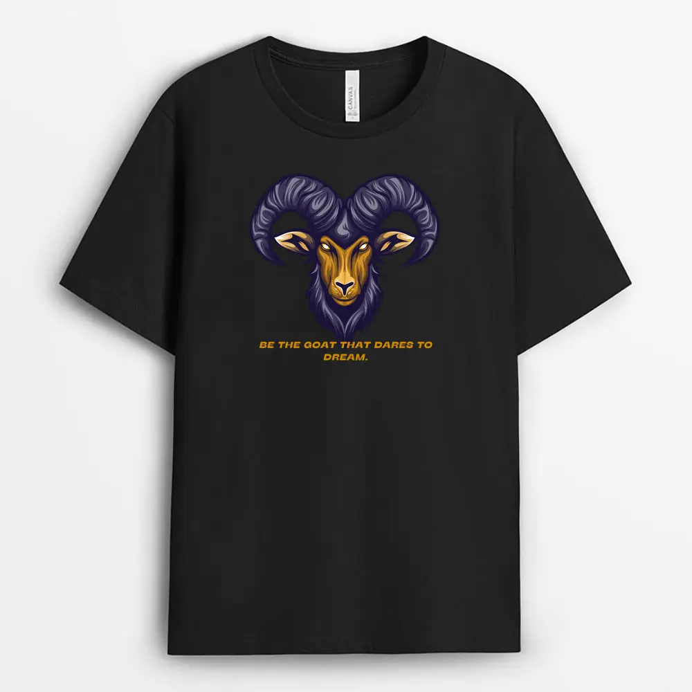 Be The Goat That Dares To Dream Seyxgap T-Shirt - Black